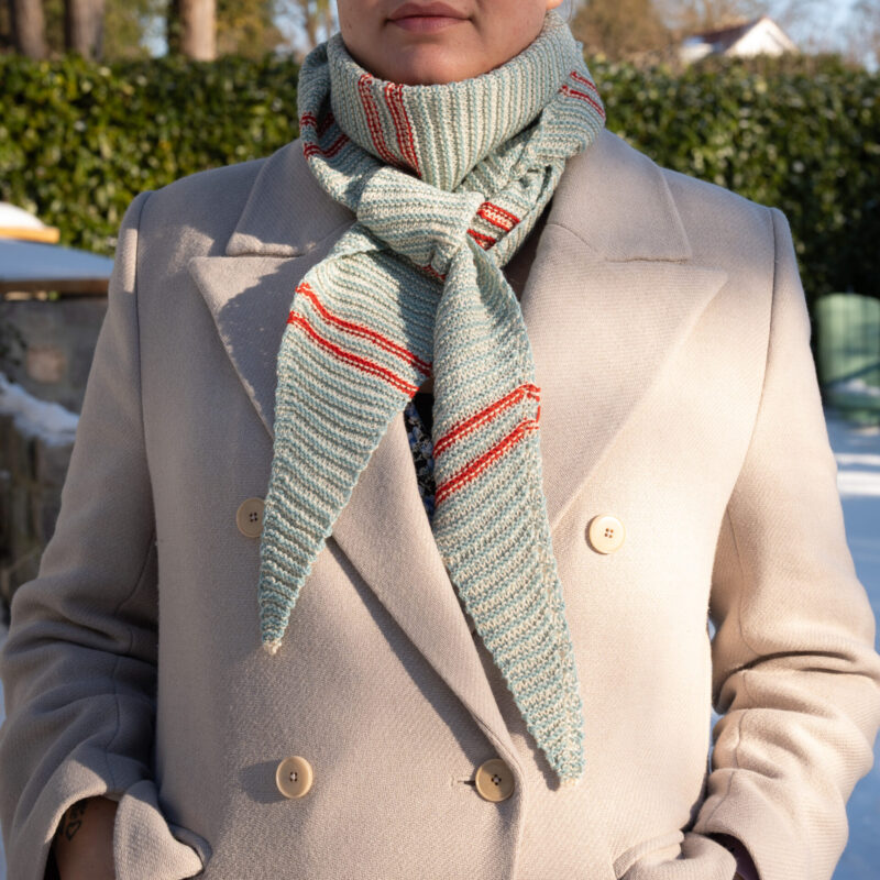 Sisters Scarf i retro farver